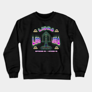 Libra 1a Black Crewneck Sweatshirt